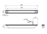 Bremsleuchte LED rot 12/24 S3 0,2m