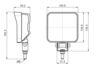 Arbeitsscheinwerfer LED 12-36V